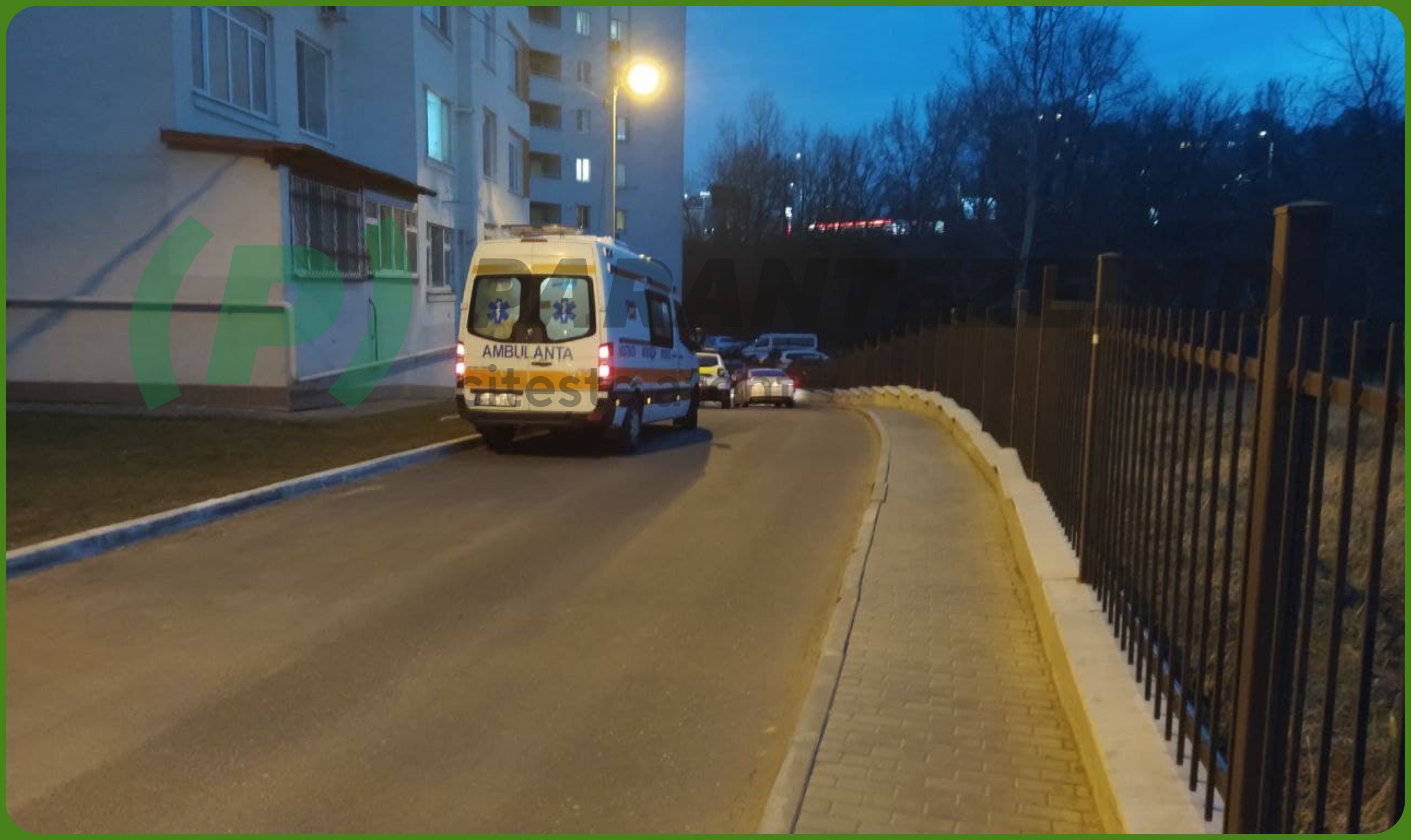 FOTO // Un bărbat și-a găsit sfârșitul într-o fâșie forestieră de pe strada Melestiu din capitală